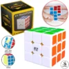Magic Speed Rubik's Cube 3x3x3 (56mm, 5.5cm, 3inch),Best Sticker Quality Fast Speedy & Smooth, Bright Light Sticker (Classic Colors), The Most Educational Puzzles Toys to Effectively Improve Children's Concentration and Memory and Responsiveness