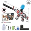 Automatic Rechargeable Orbeez Gun Electric Gel Blaster Machine Gun New Special Edition Trendy Toy For kids & Boys AK47 or MP5 ToyGun with 1,000 Gel Ball Splatter Ball Blaster for Orbeez Toy Gun