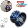 Magical YOYO Old is Gold Trending Toy For Kids - Blaster Blue Alloy Funky Metal Diecast Aluminum Quality Bearing Speed Playing Yo-yo With String Ring Birthday Gifts For Children