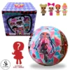 LOL Super Big Se Surprise Dolls Set For Kids - Random Surprise Doll Inside - 7-Layer Surprise Balls with Dolls - Accessories & Outfits - Sparkle Edition & Collectible Fun for Kids Ages 3+ - Purple Box Edition