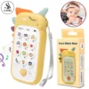 Baby phone toy Musical Mobile Phone for Infants & Toddlers ? Educational Teething Toy with Sounds ? Lights Music & Voice ? Pretend Play Telephone Gift for 6-18 Months Boys & Girls ? Random Color