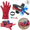 Spiderman Web Darts Shooter With Gloves and Darts Launcher - Avengers Spiderman Web Darts Blaster Toy - Toys For Boys - Package Size Approx. 12 Inch - Multicolor
