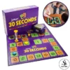 30 Seconds Board Game Junior Edition Quick Thinking and Fast Talking Junior 30 Seconds Fun Board Game for Kids Family Game and Best For Birthday Gift - Purple