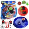 Beyblade Metal Master Combat Set - Fight Top Super Hero Edition Metal Plastic Fusion Masters Metal Master Full Combat Set Toy for Kids