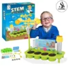 STEM Weather Station Kit for Kids - Educational Science Toy with Ecological Experiments - Plant Growth & Climate Observation - Fun DIY Weather Lab Set for Learning Wind - Rain - Temperature & More