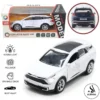 KIA Sportage Die-Cast Metal Toy Car With Lights & Sound - 1:32 Scale Alloy Children's Sports Model Car - Front Doors Can Be Opened - Size Approx. 5 Inches - White